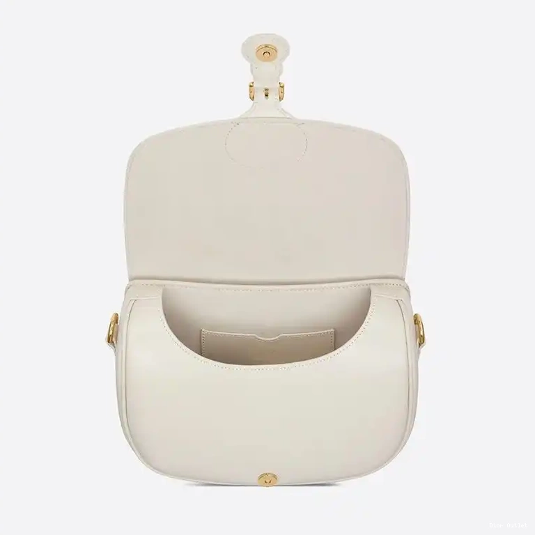 Dior Factory Outlet Bag Calfskin Medium Bobby Dior White Box 0508